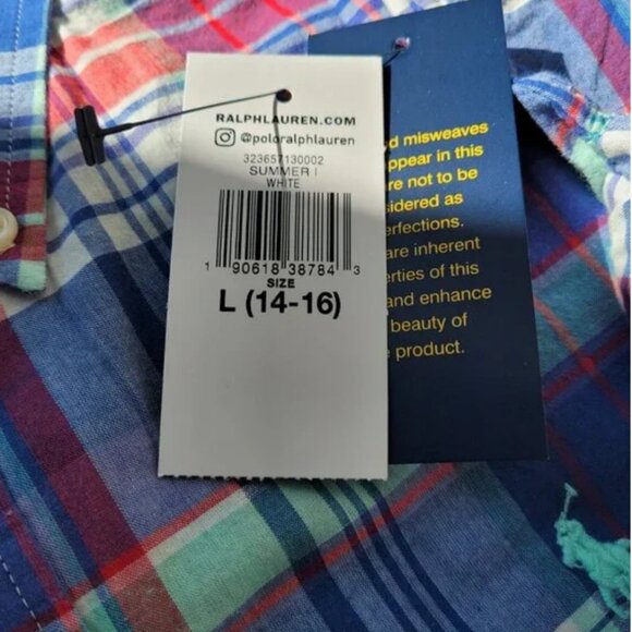 Polo Ralph Lauren Lot of 3 Boys shirts Size L (14-16) - Picture 8 of 16